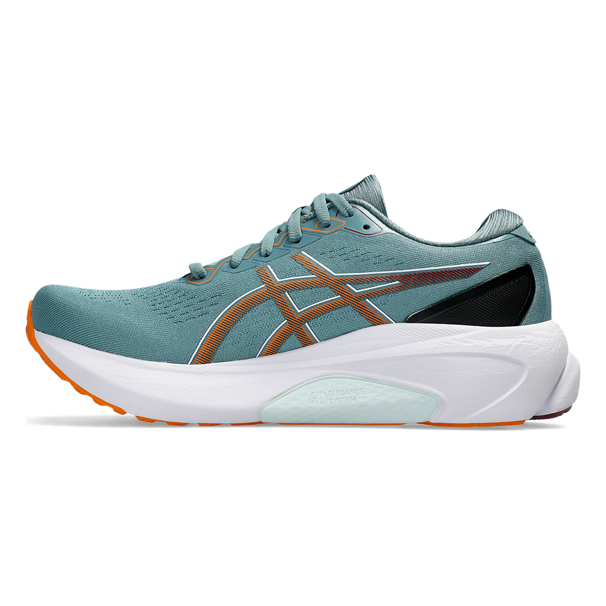 ASICS Gel Kayano 30 8 Foggy Teal Bright Orange Men s
