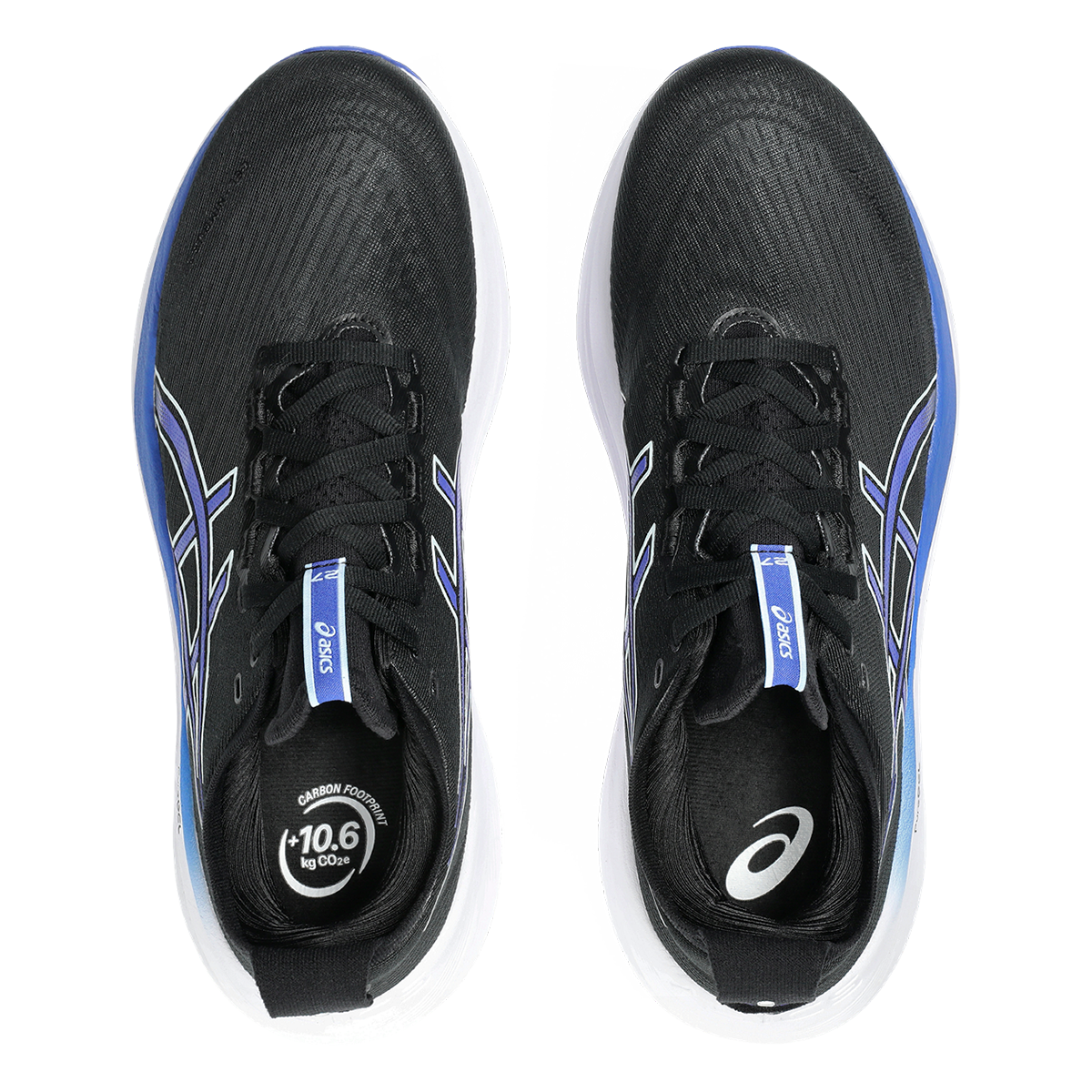 Asics Gel Nimbus 27 Black - Dark Cobalt – Fit2Run