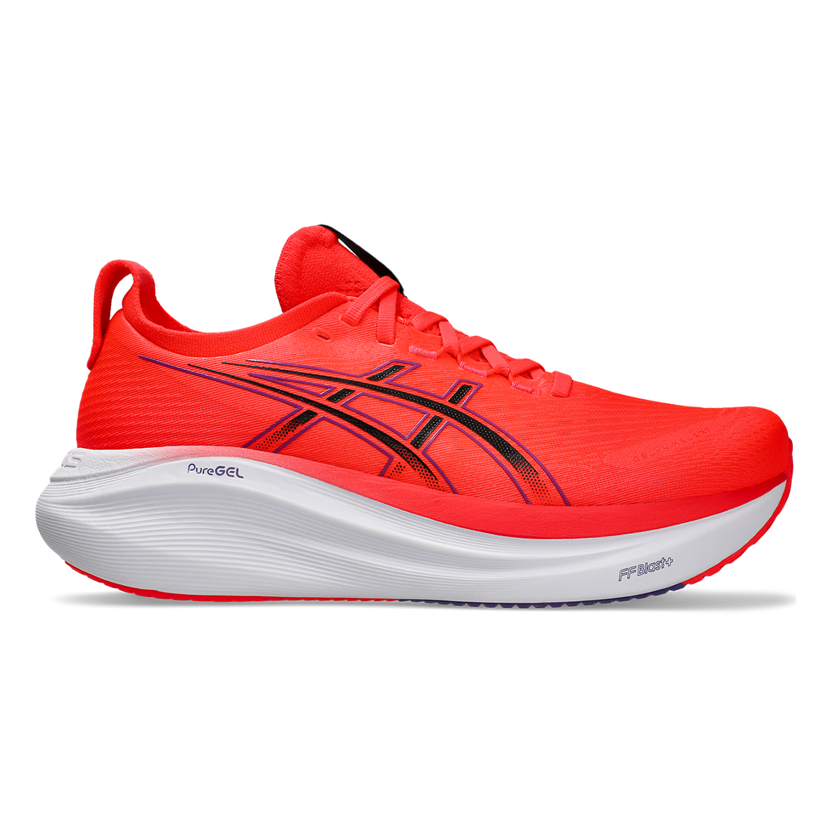 Asics Gel Nimbus 27 Flash Red - Black