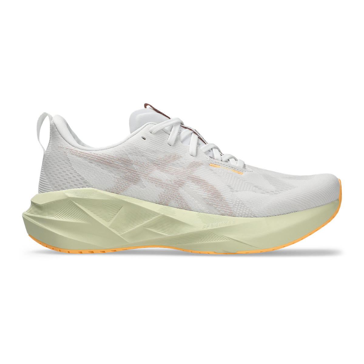 Asics Novablast 5 - White- Fawn – Fit2Run