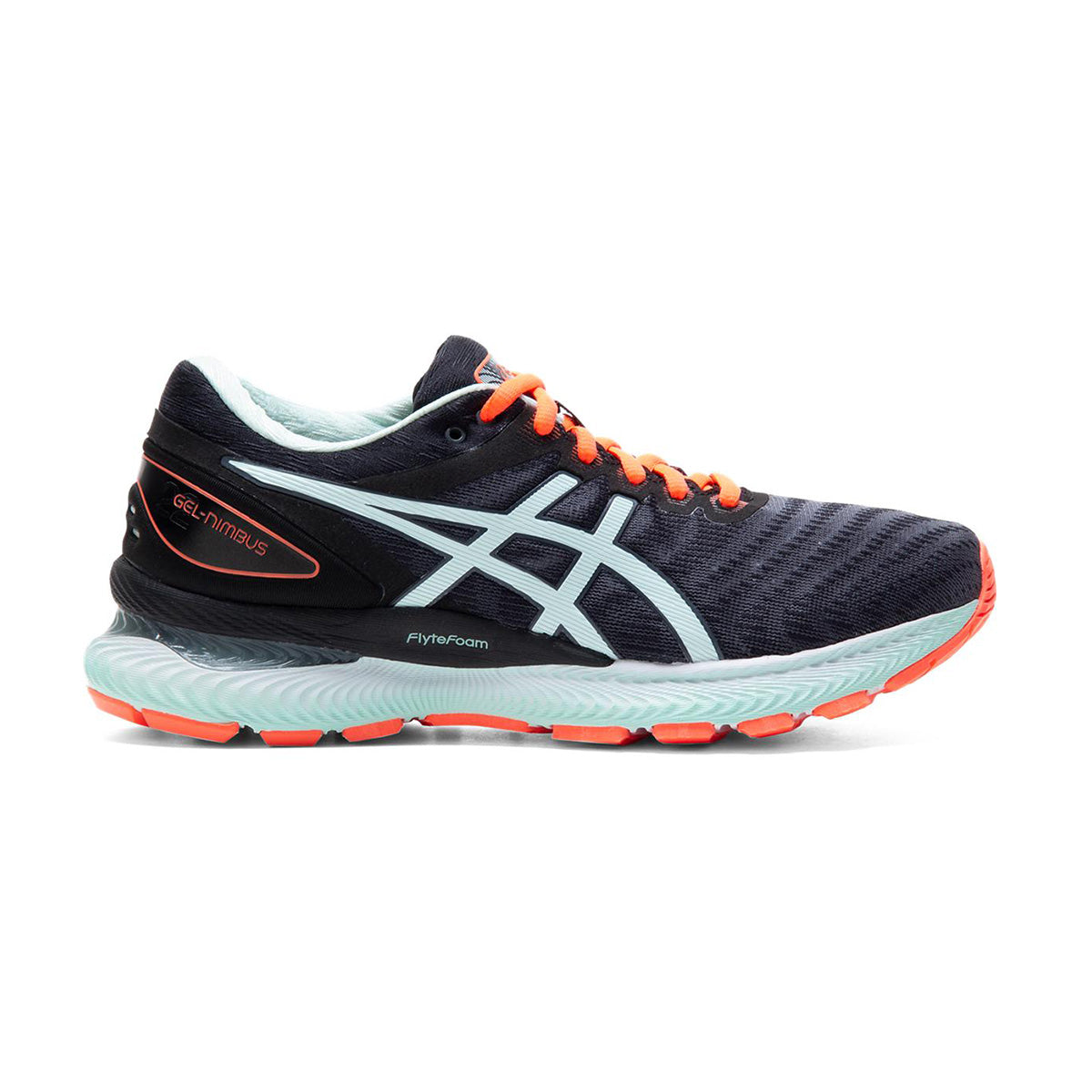 Asics Nimbus 22 - Black - Bio Mint