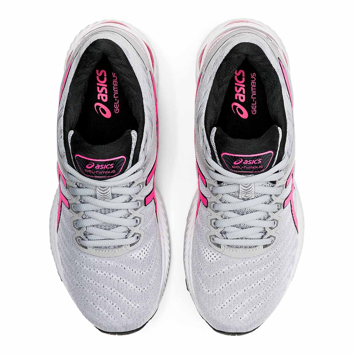 Asics Nimbus 22 - Piedmont Grey - Hot Pink