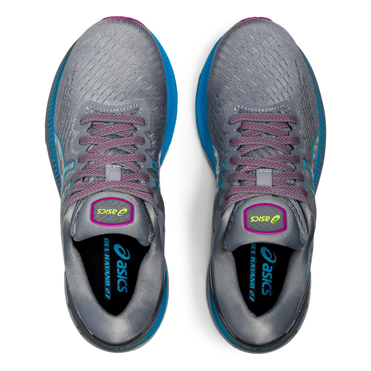 Asics Gel Kayano 27 - Digital Aqua - Pure Silver
