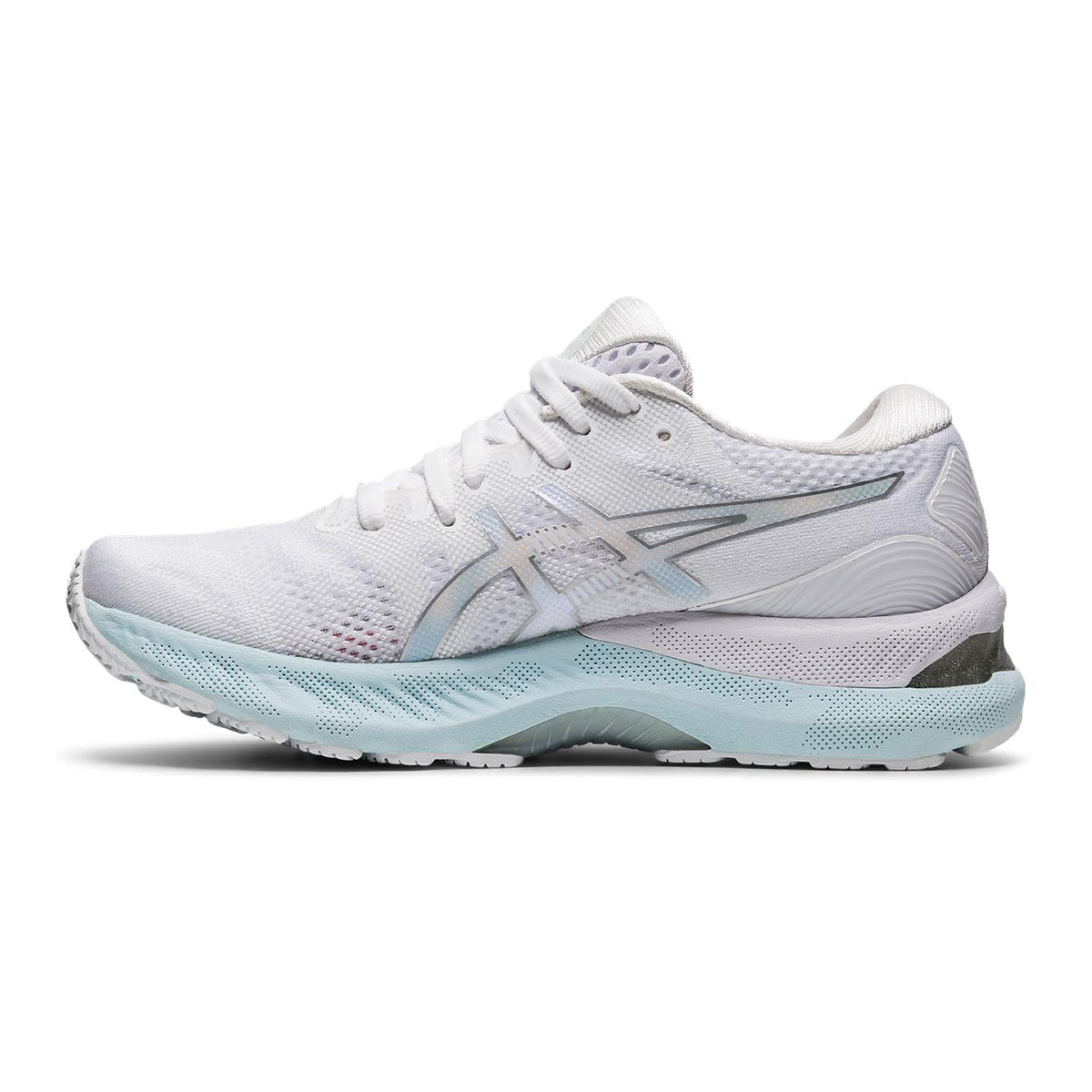 Asics Nimbus 23 - White - Pure Silver