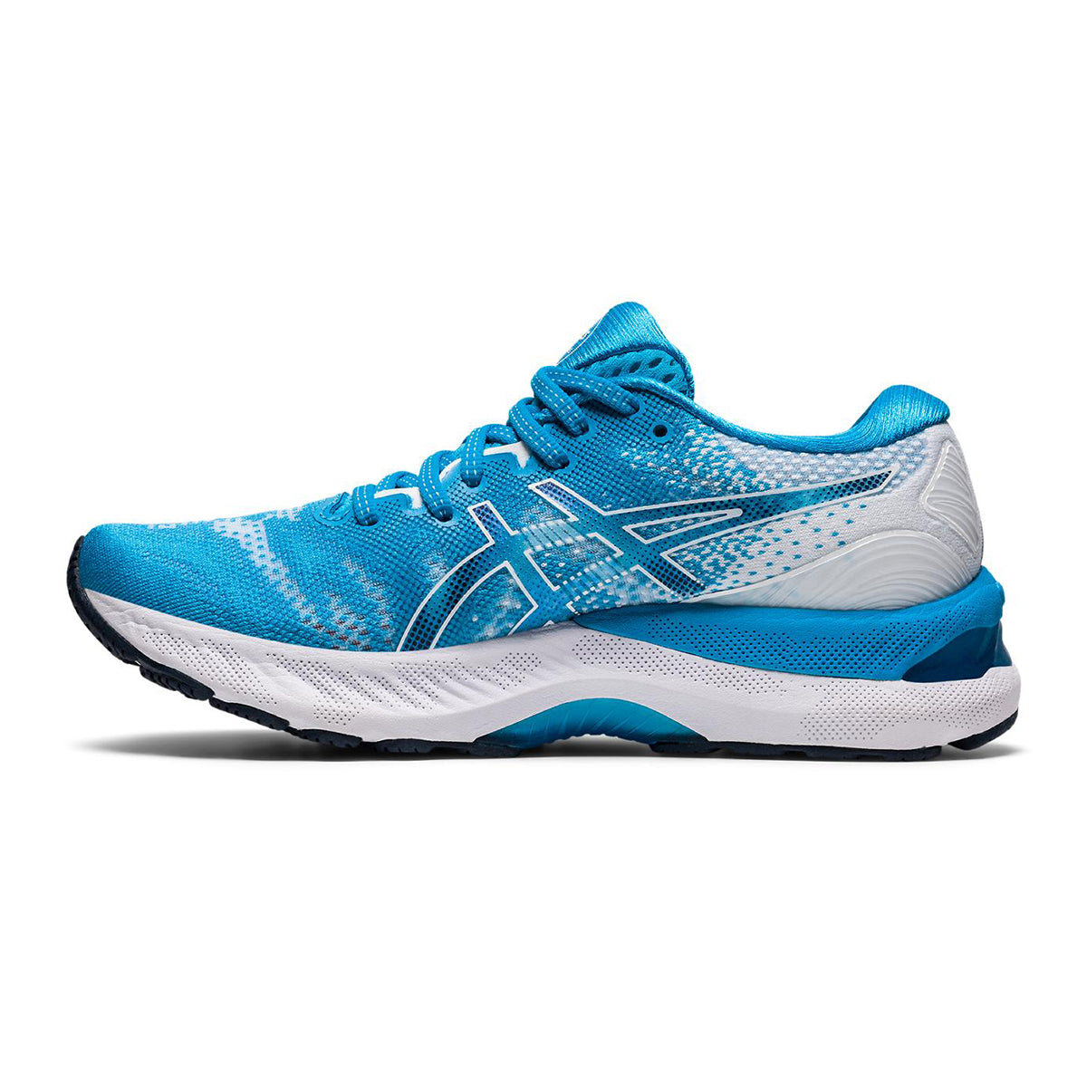 Asics Nimbus 23 - Digital Aqua - White