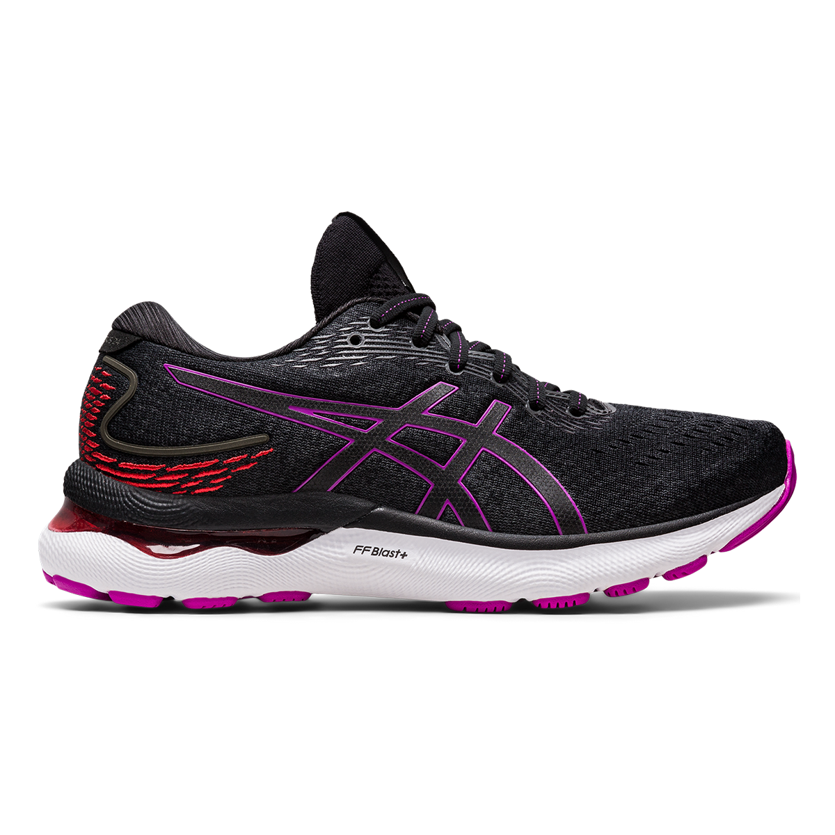 Asics Gel Nimbus 24 - Black - Orchid – Fit2Run