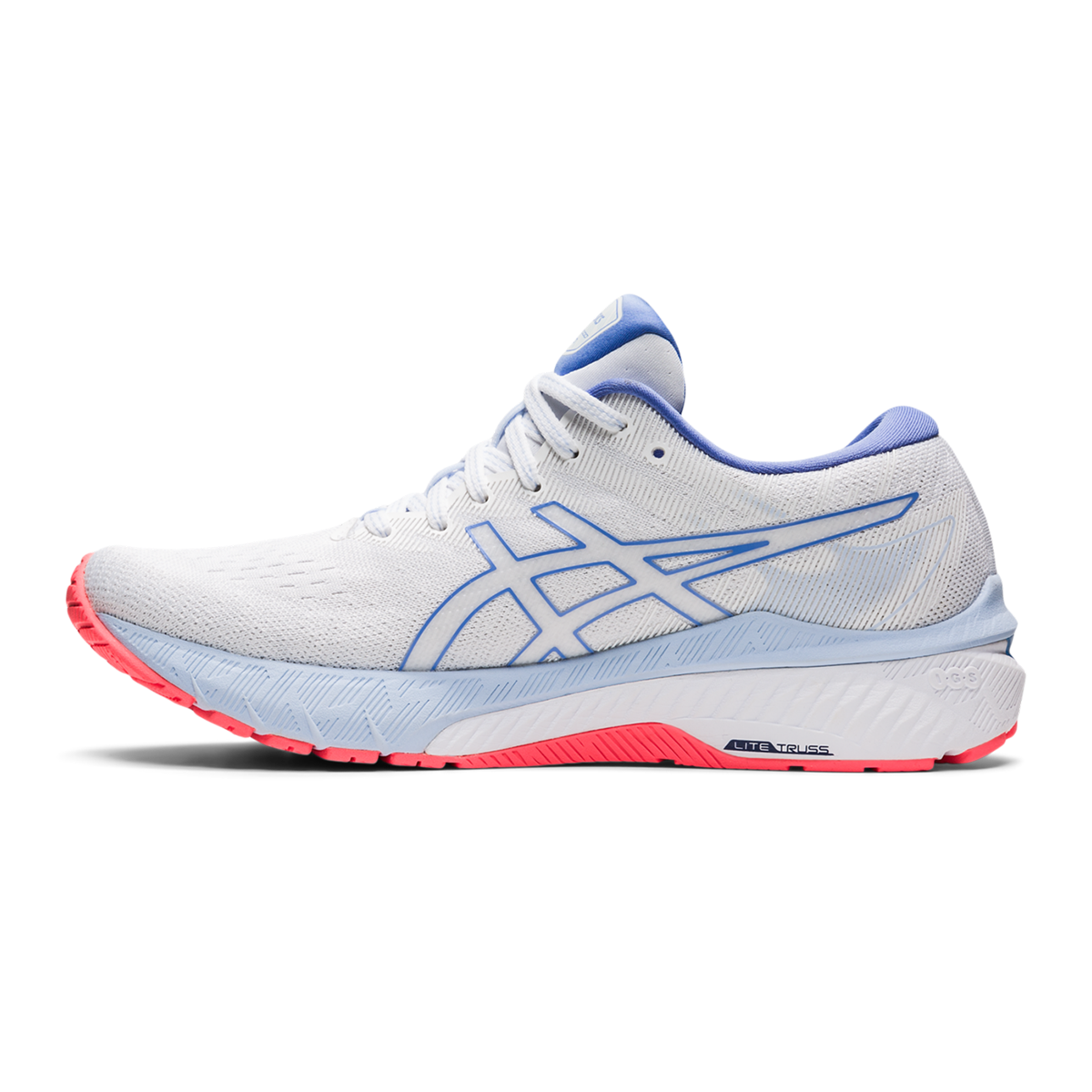 Asics GT 2000 10 - White - Periwinkle Blue