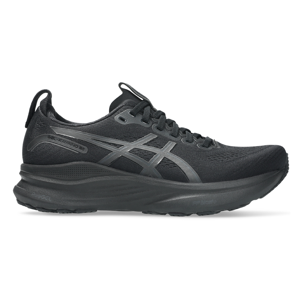 ASICS GEL-KAYANO 32 Black Running Shoe | Fit2Run