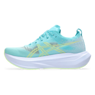ASICS MEGABLAST running shoes in Energy Aqua/Blue Fade, medial view