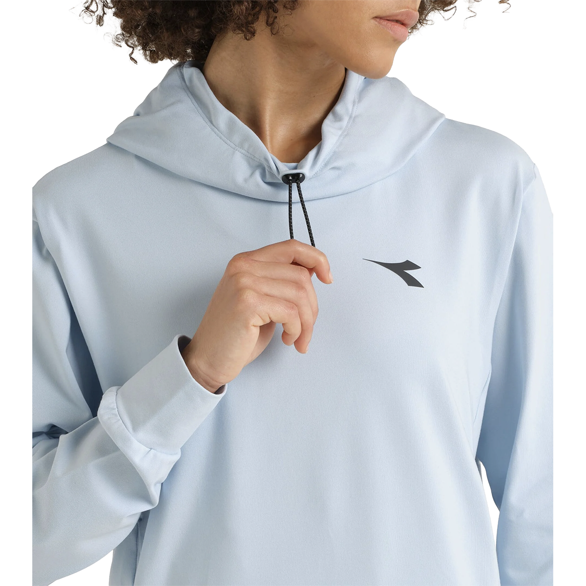 Diadora L. Jersey Pullover Hoodie Run Crew