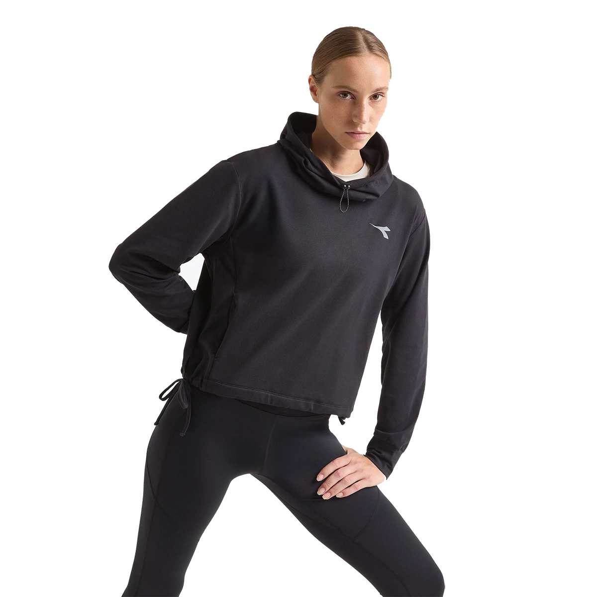 Diadora L. Jersey Pullover Hoodie Run Crew