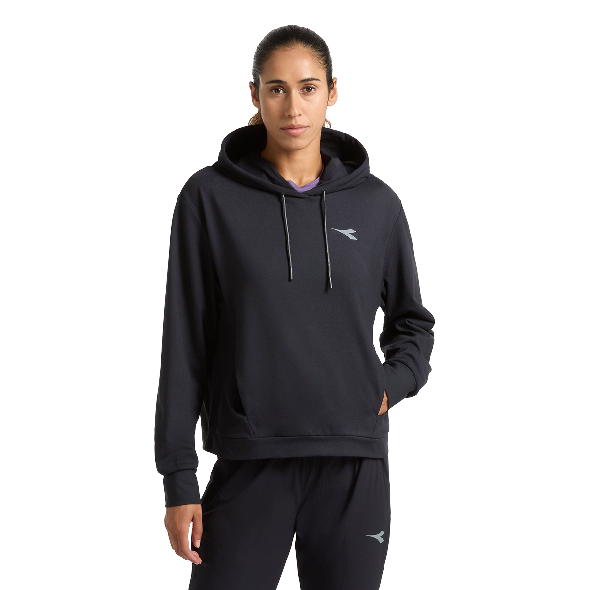 Diadora L. Jersey Pullover Hoodie Run Crew