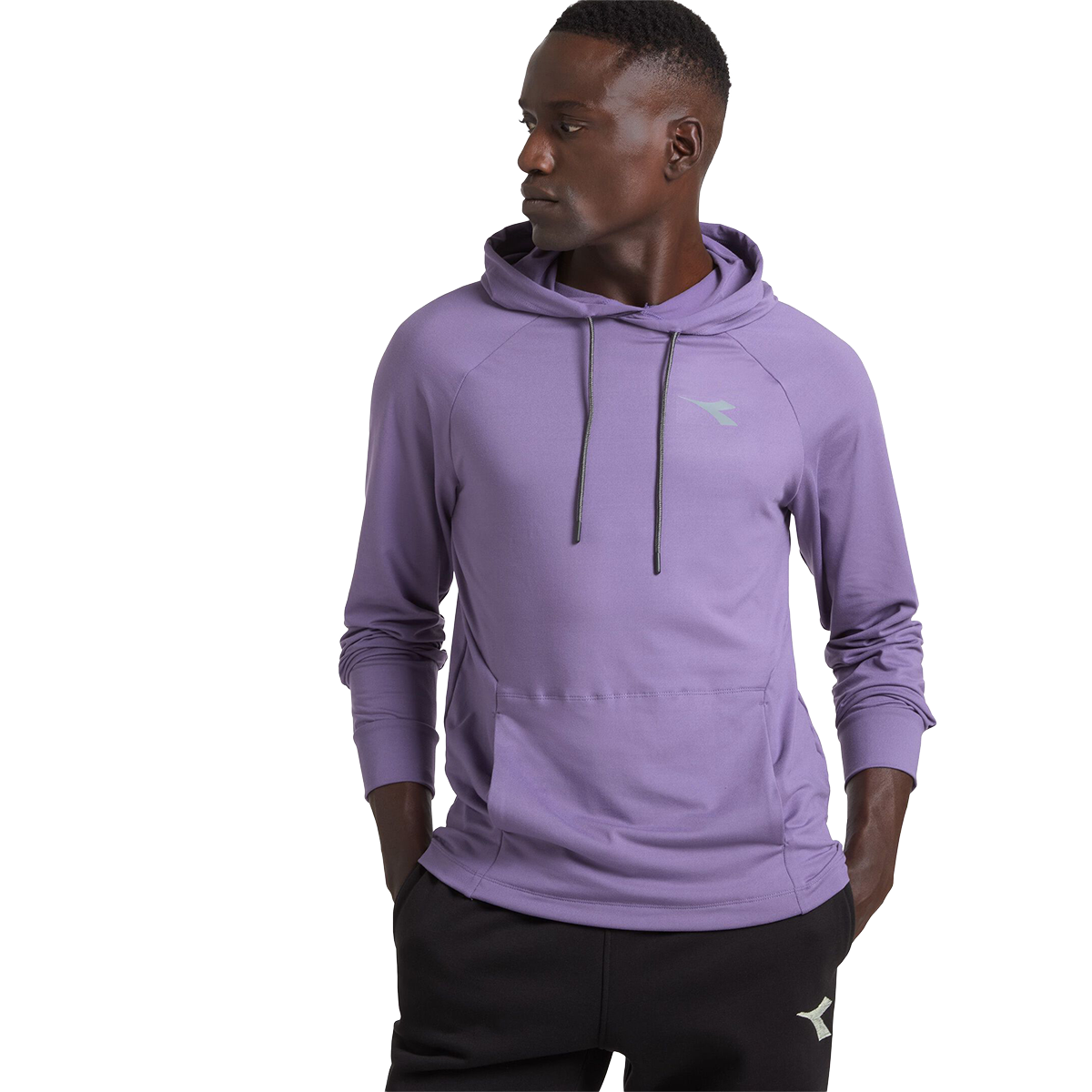 Diadora Jersey Pullover Hoodie Run Crew