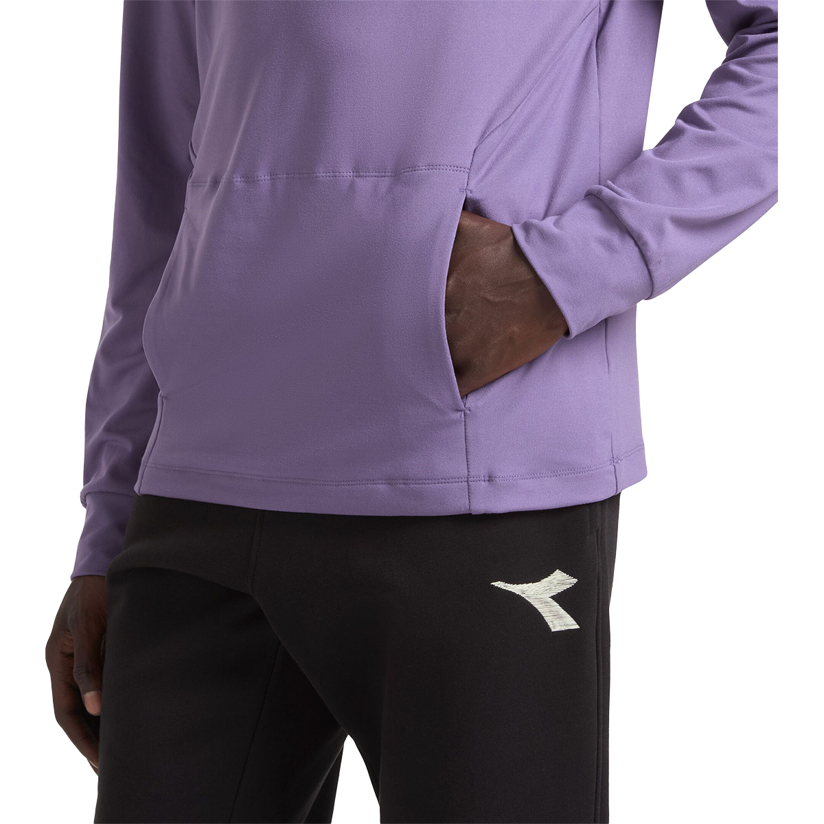 Diadora Jersey Pullover Hoodie Run Crew