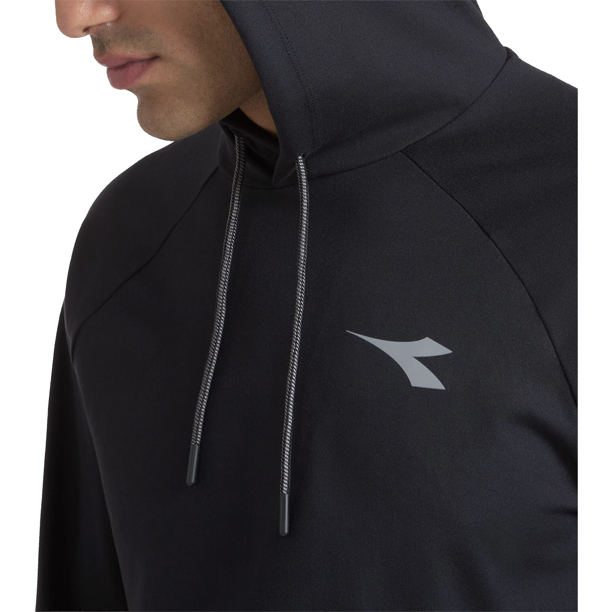 Diadora Jersey Pullover Hoodie Run Crew