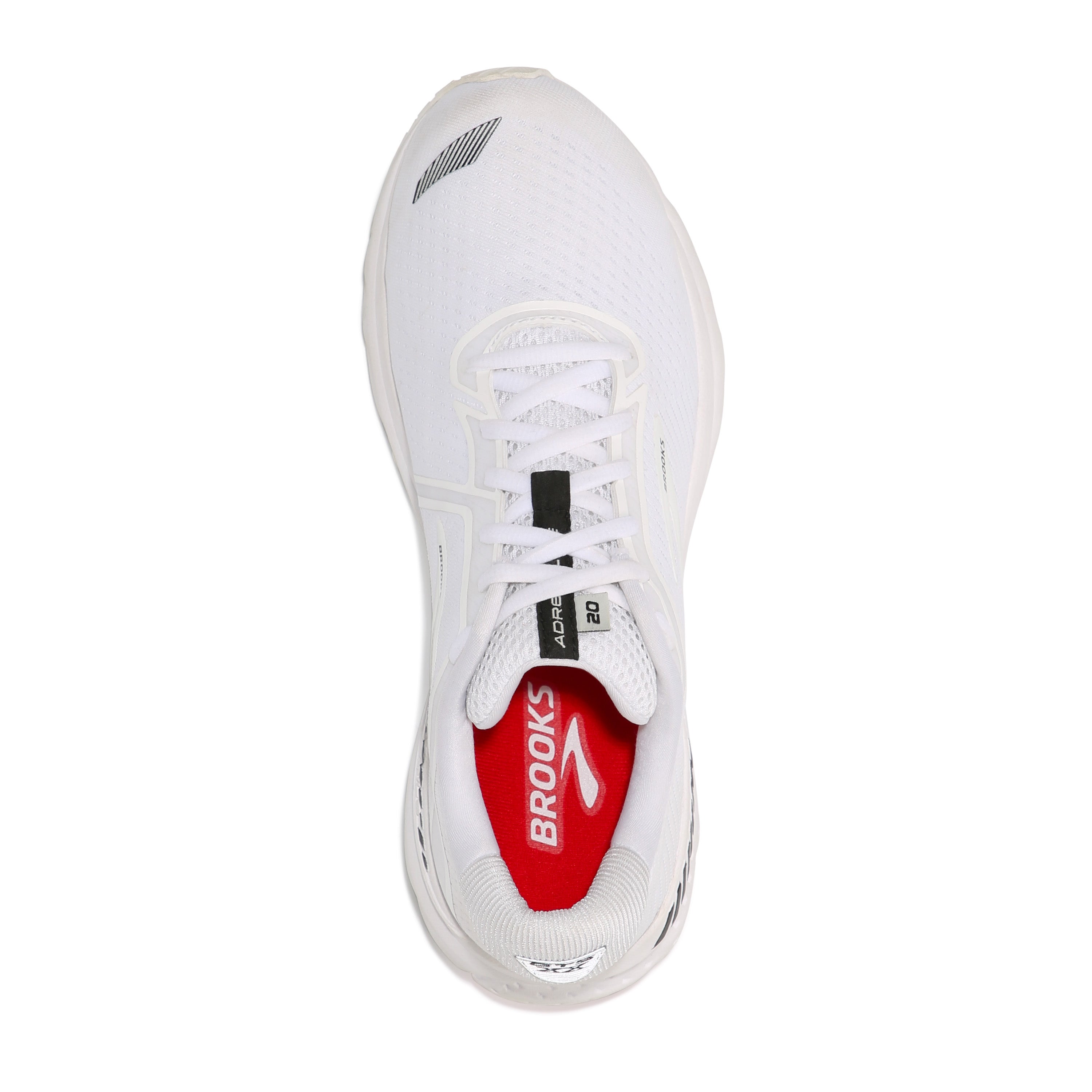 Brooks Adrenaline GTS 20 - White - White - Black