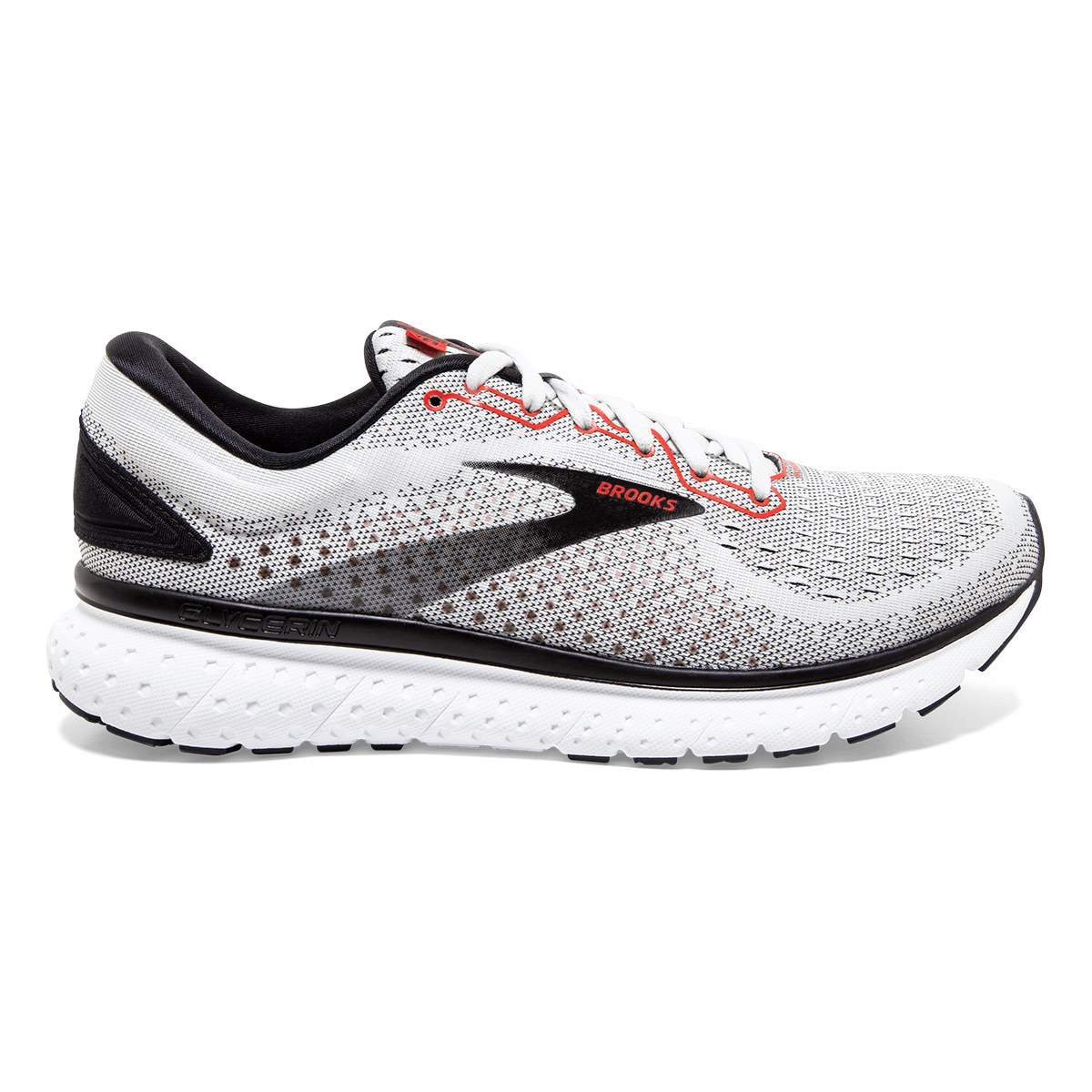 Brooks Glycerin 18 - Grey - Black - Red