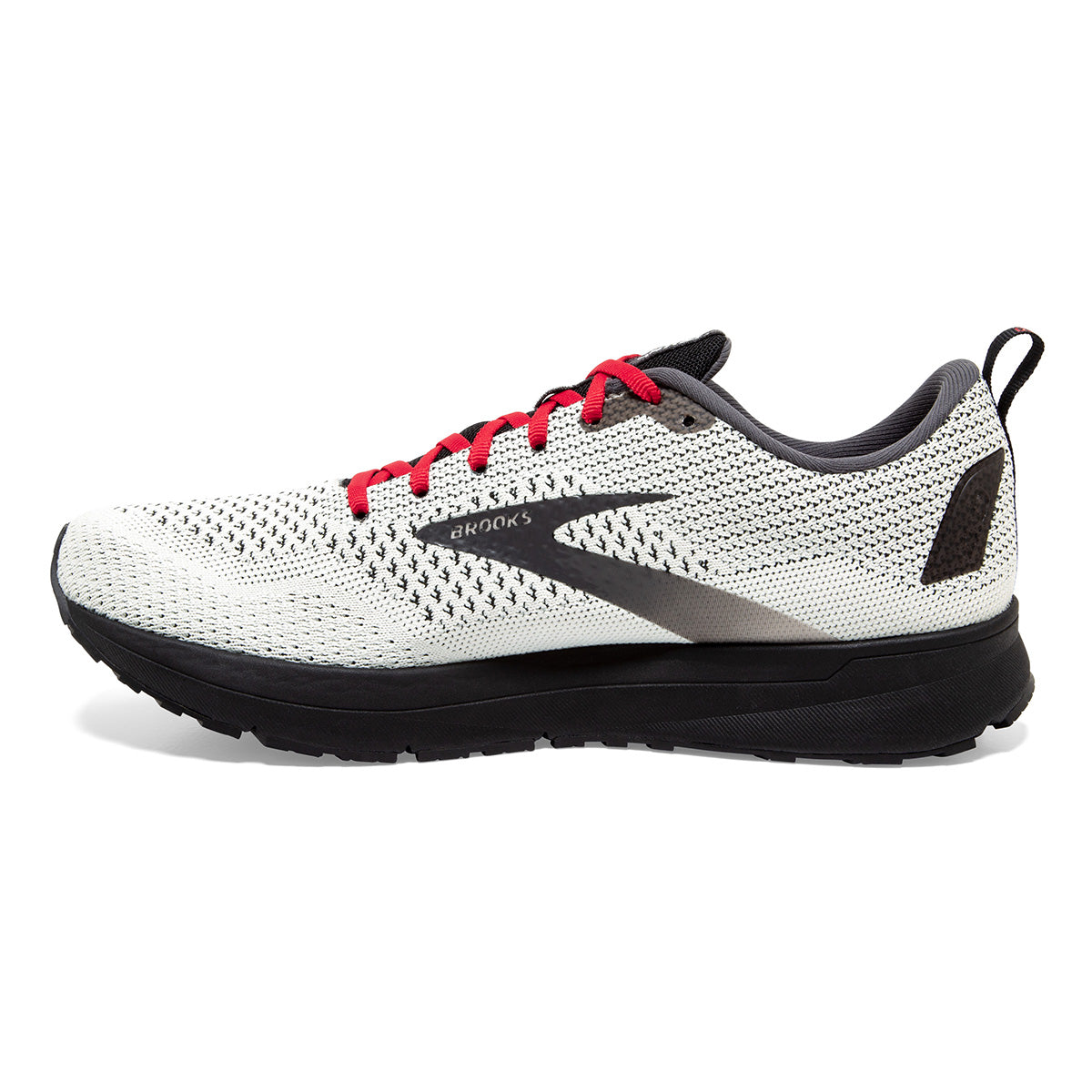Brooks Revel 4 - White - Black - Red