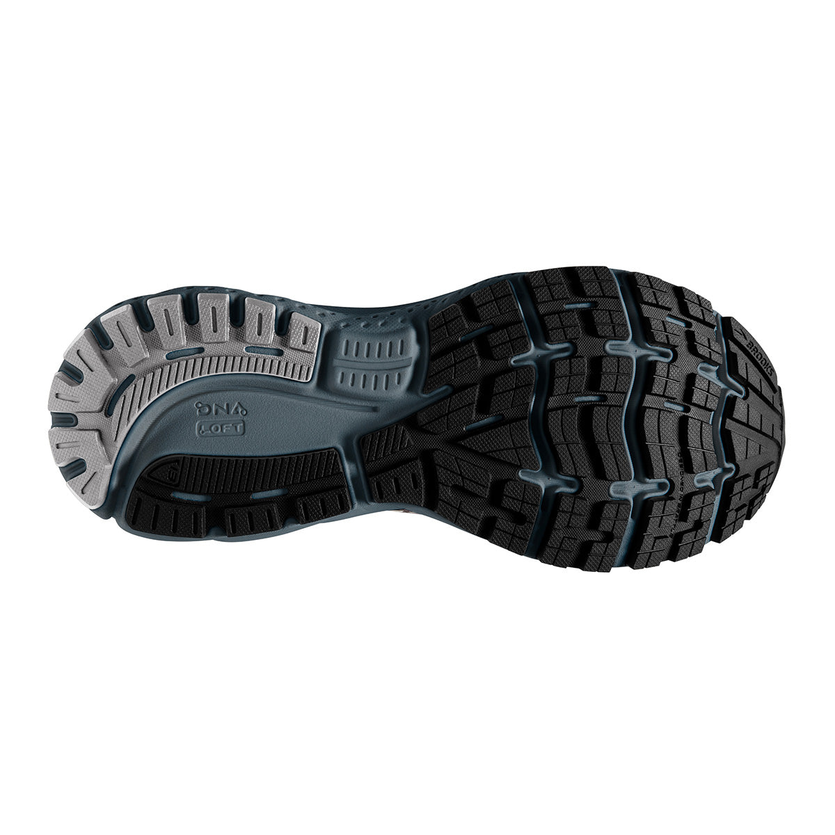 Brooks Ghost 13 - Black - Grey - Stormy