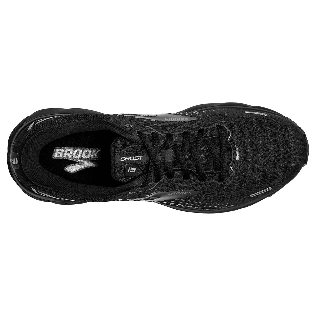 Brooks Ghost 13 - Black - Black