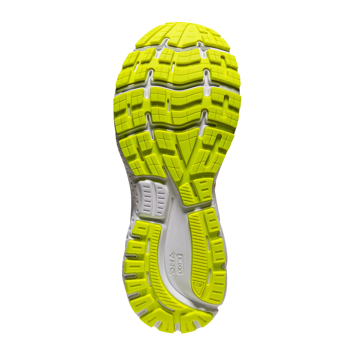 Brooks Ghost 13 - Tomato - Navy - Nightlife