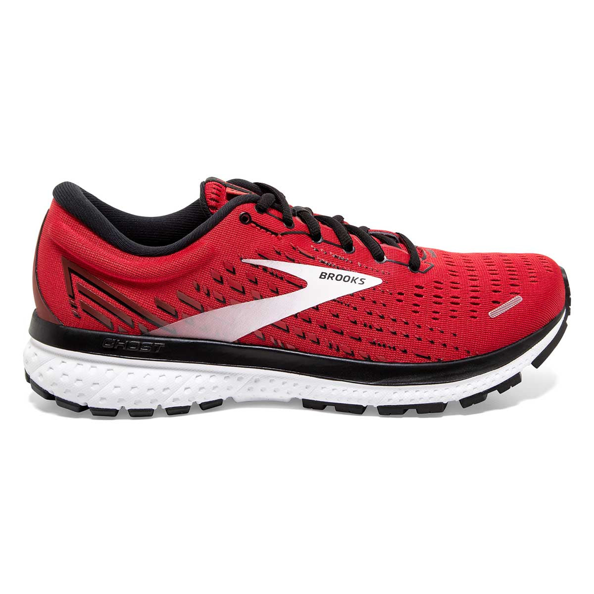 Brooks Ghost 13 - High Risk Red - Black - White