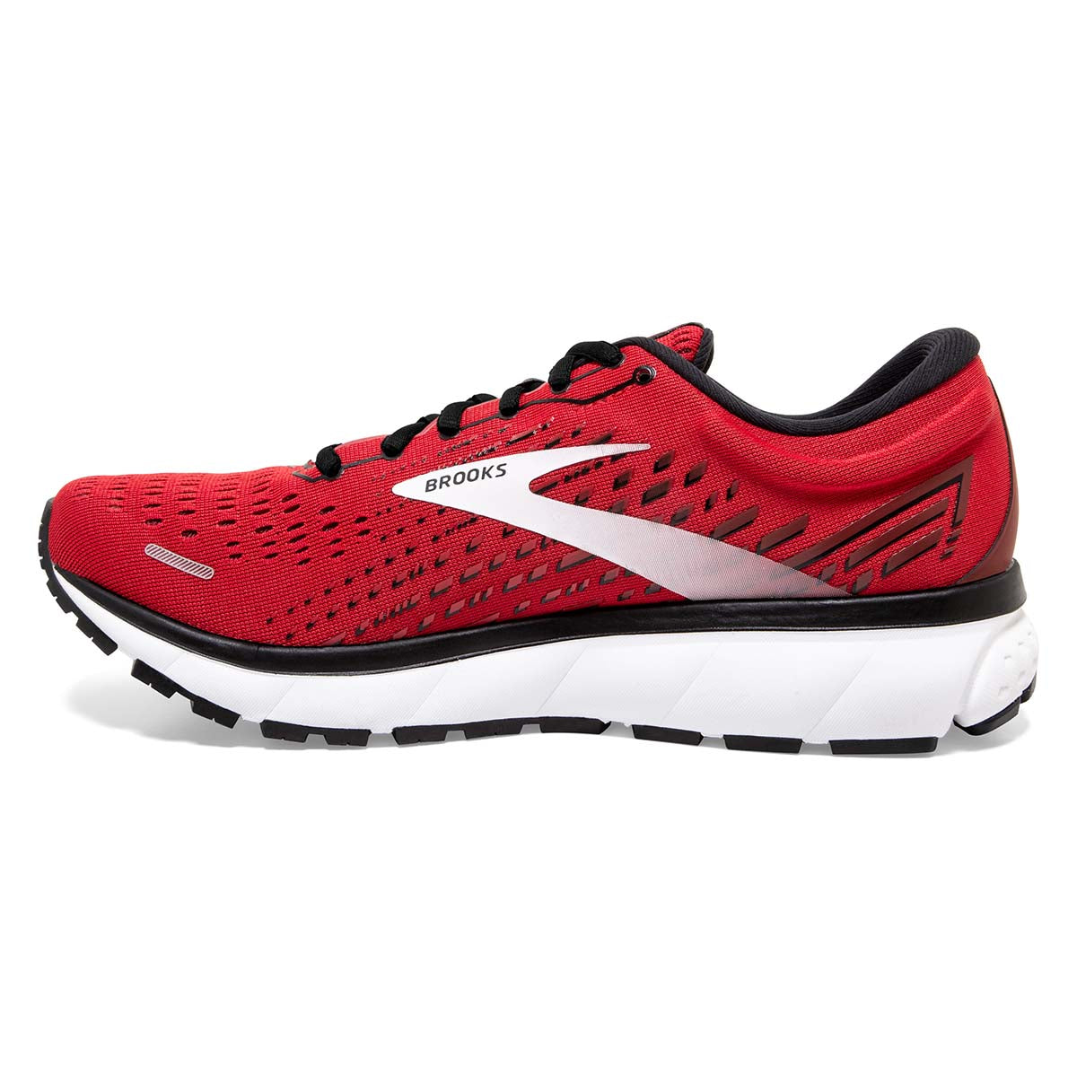 Brooks Ghost 13 - High Risk Red - Black - White