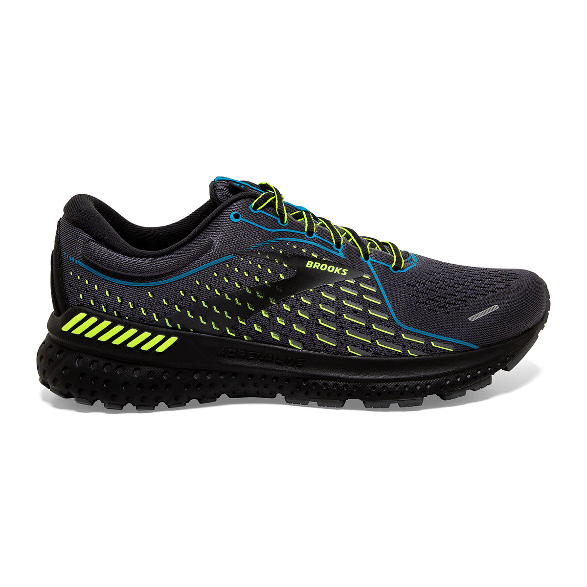 Brooks Adrenaline GTS 21 - Black - Blue Jewel - Nightlife