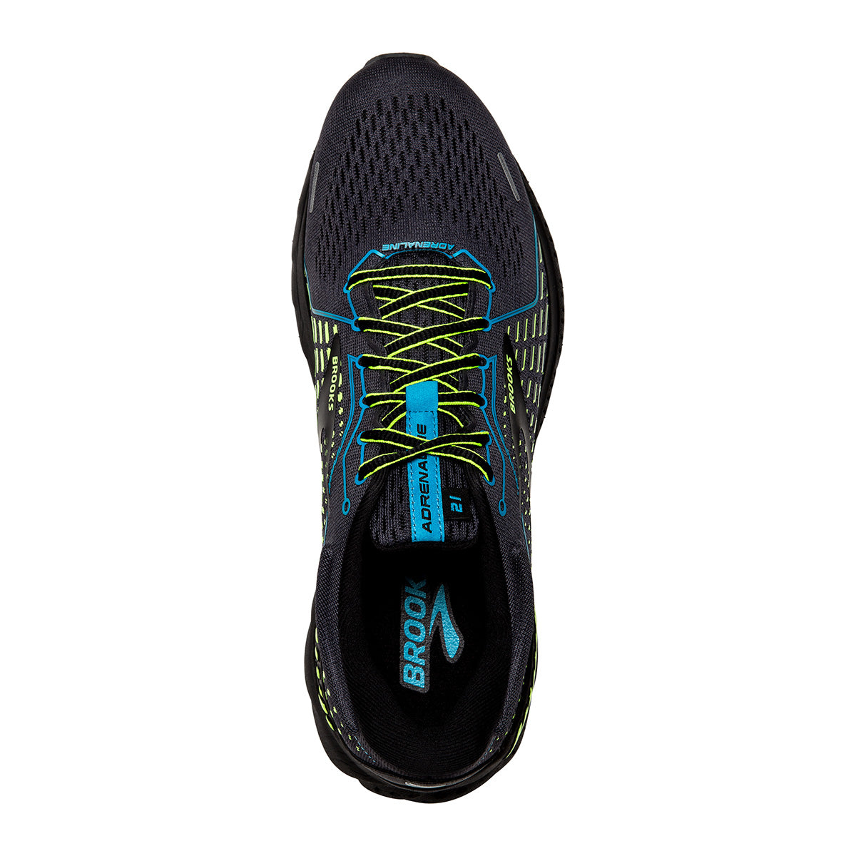 Brooks Adrenaline GTS 21 - Black - Blue Jewel - Nightlife