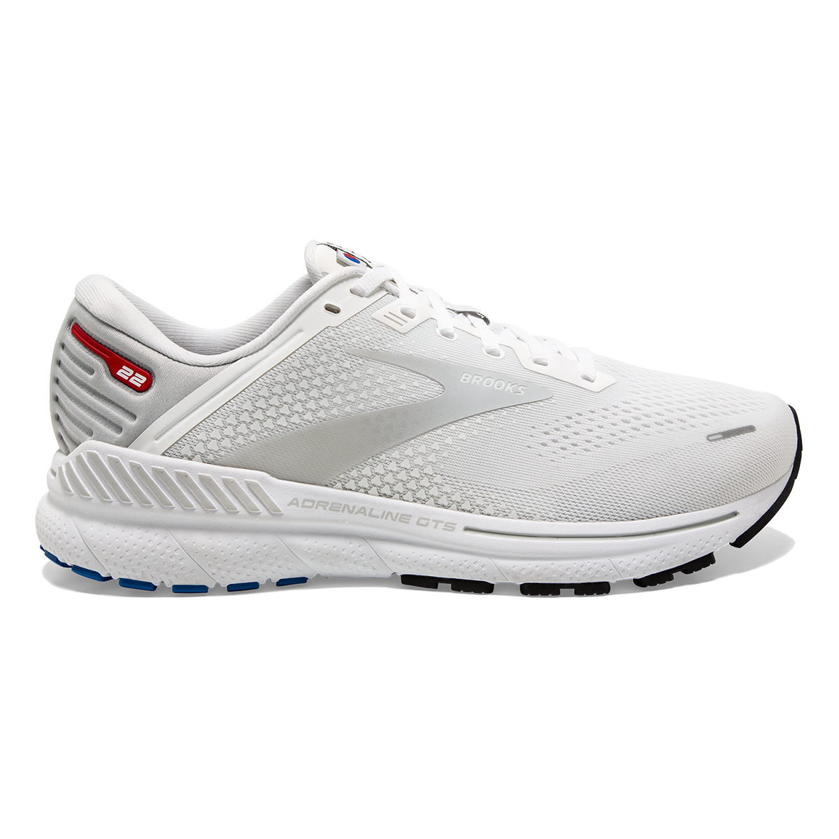 Brooks Adrenaline GTS 22 - White - Black - Blue