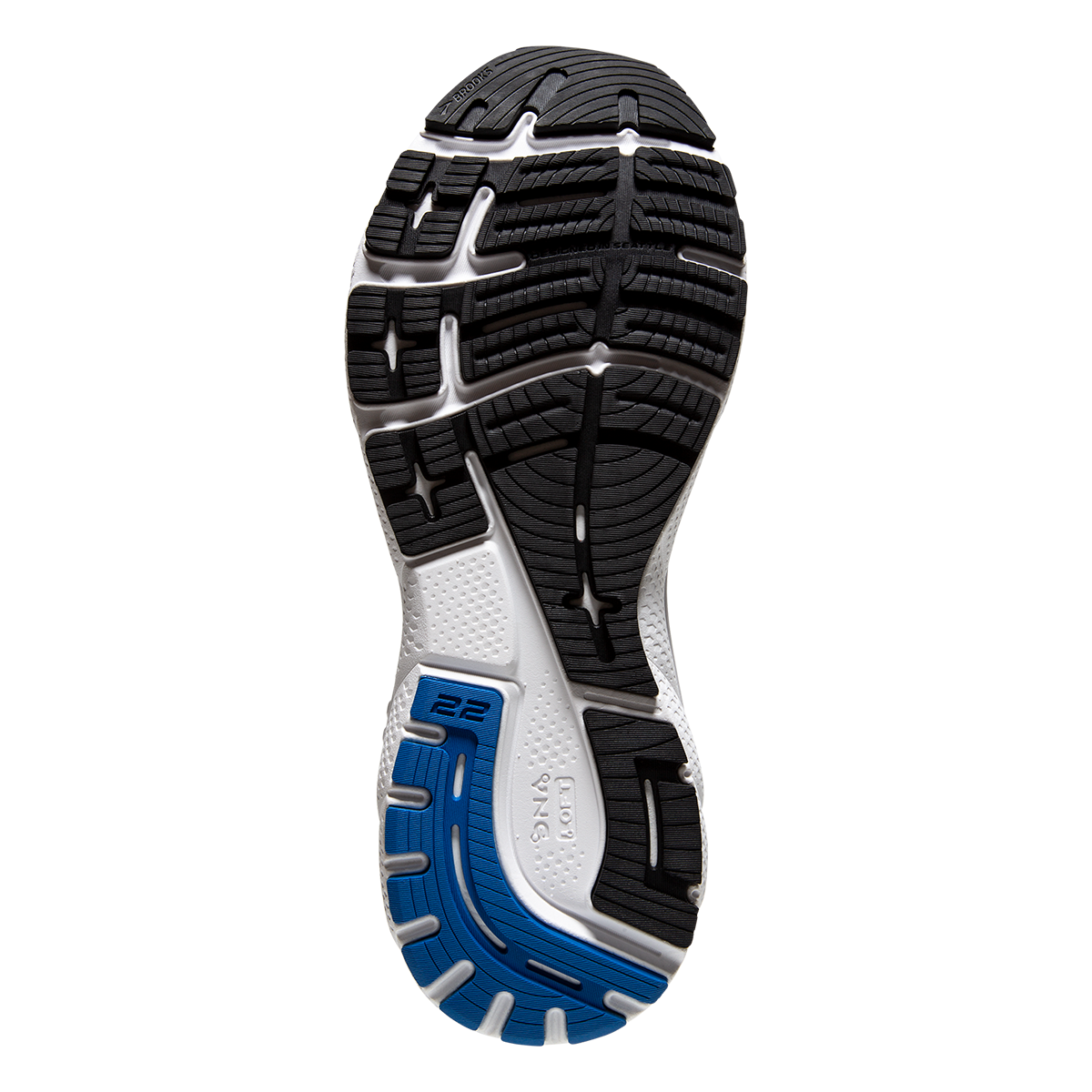 Brooks Adrenaline GTS 22 - White - Black - Blue