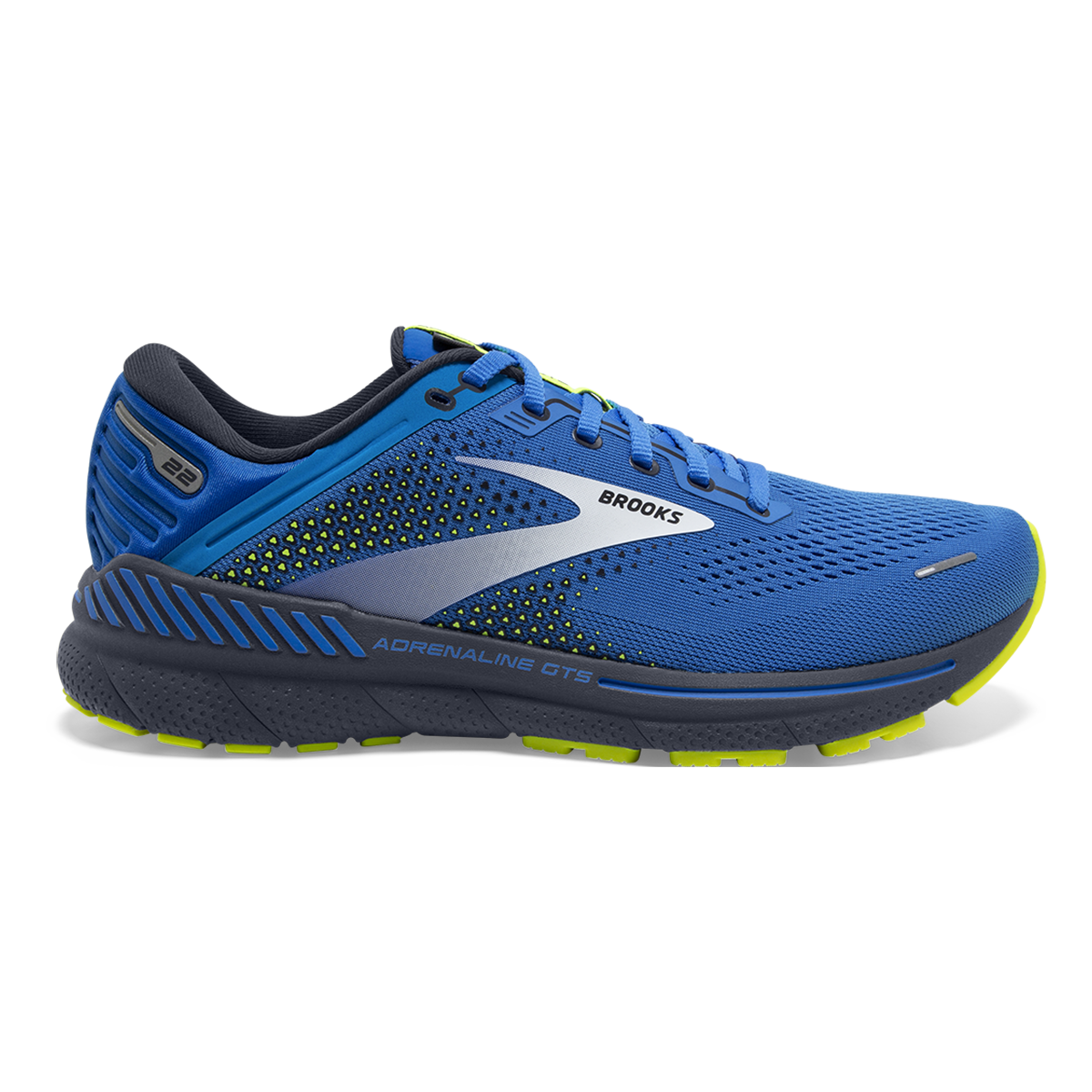 Brooks Adrenaline GTS 22 - Blue - India Ink - Nightlife