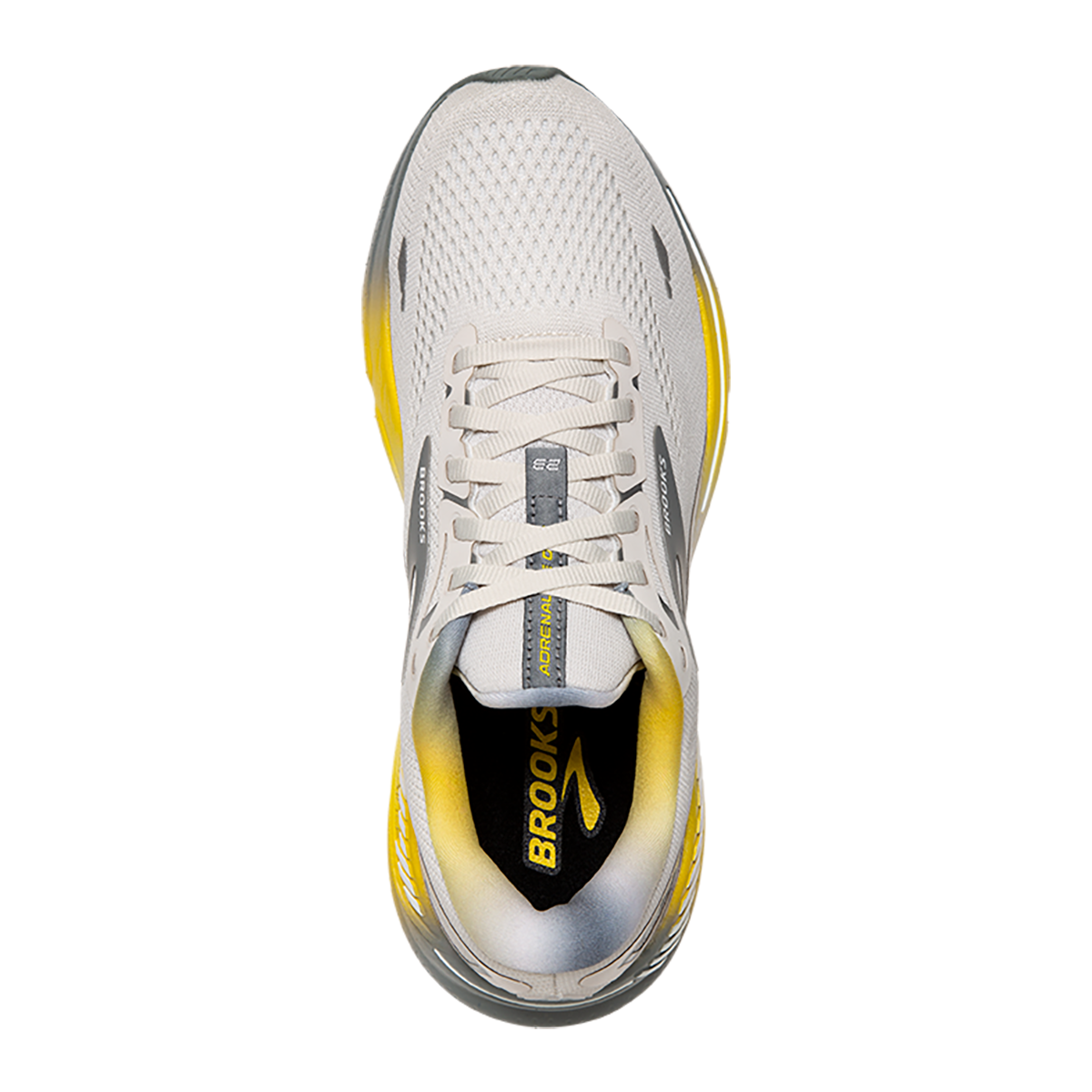 Brooks Adrenaline GTS 23 Yellow   Silver Mens