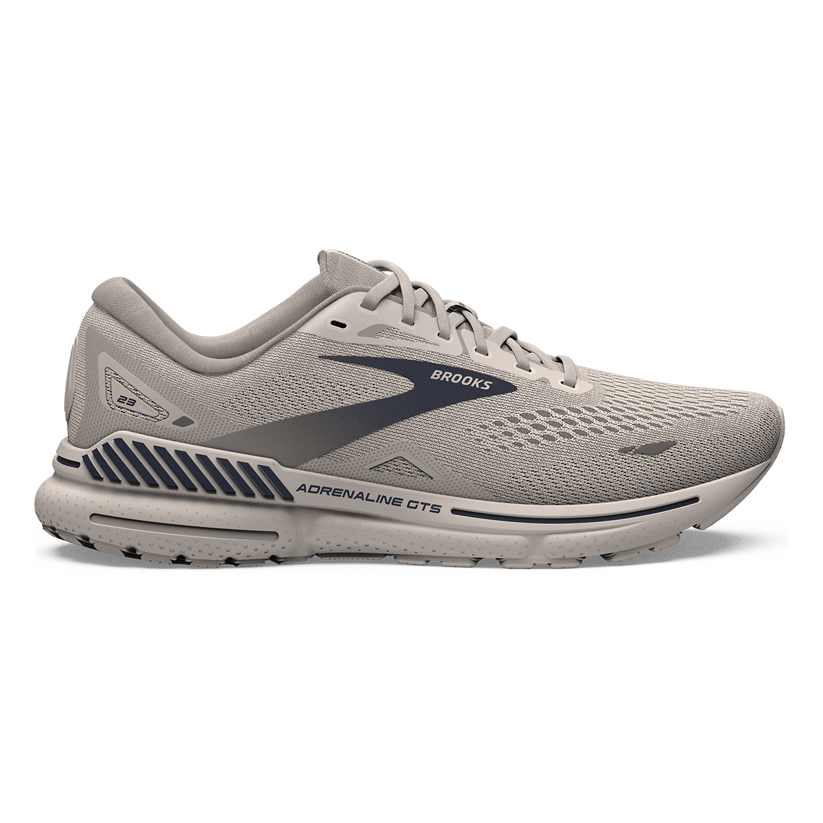 Brooks Adrenaline GTS 23 14 Crystal Grey Surf The Web Grey Men s