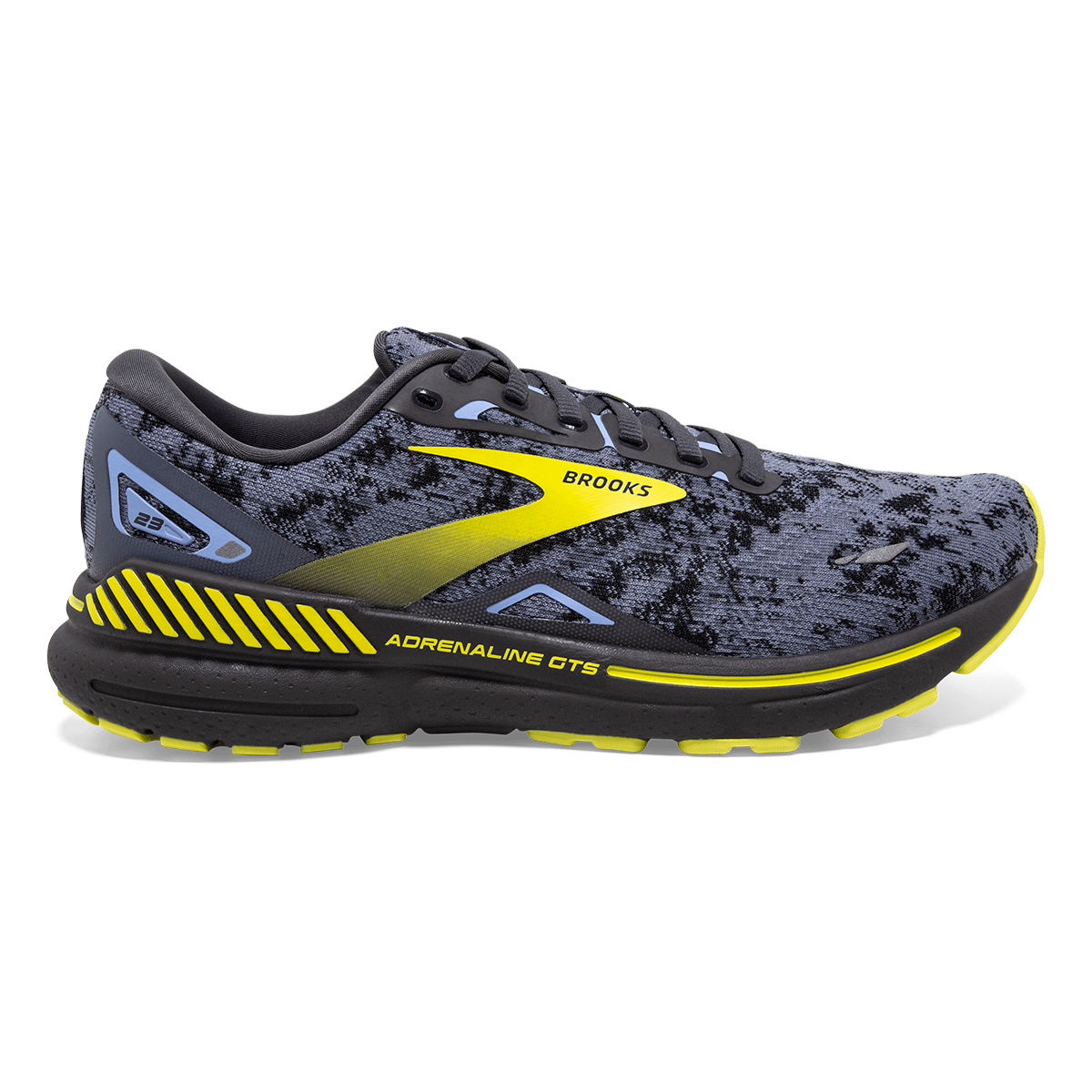 Brooks Adrenaline GTS 23 Nine Iron Folkstone Sulphur Fit2Run