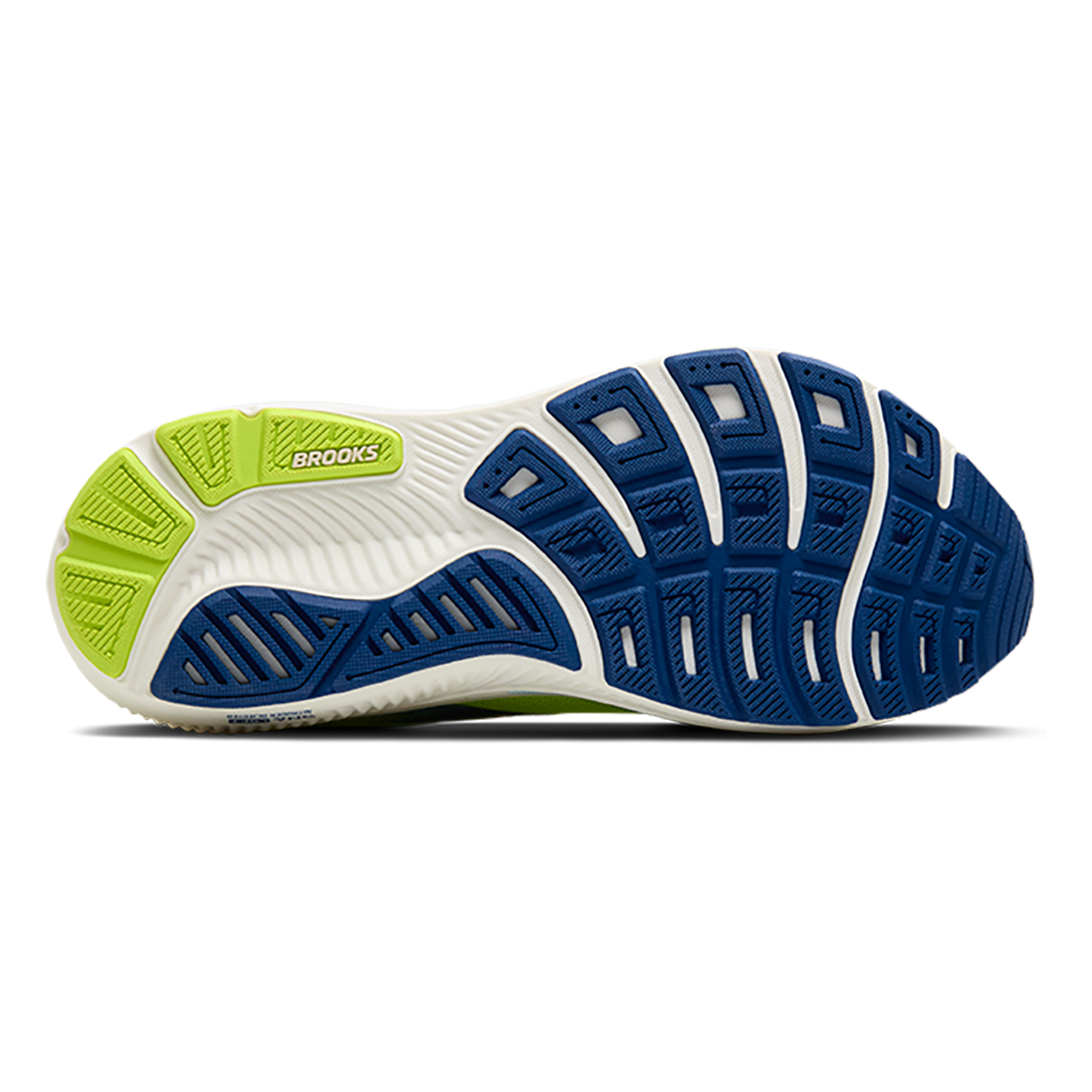 Brooks Ghost 17 Acid Lime - Navy - White
