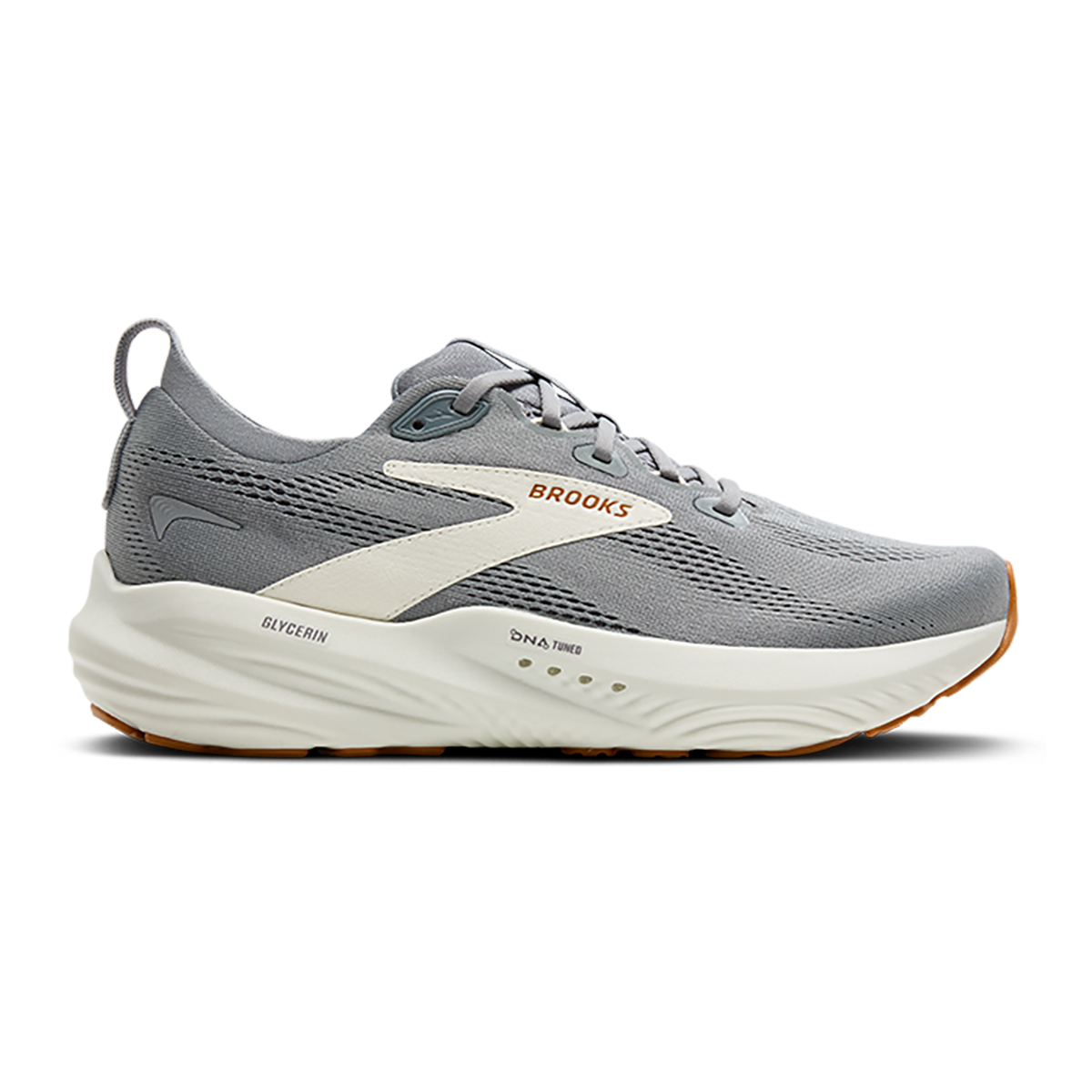 Brooks Glycerin 22 Primer Gray - Gray - Honey Ginger