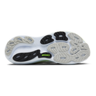 Brooks Adrenaline GTS 25 stability running shoe in Oyster/Green Gecko/Blue, outsole view
