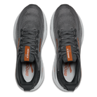 Brooks Adrenaline GTS 25 men's running shoes in Turbulence/Bombay Brown/Grey, top view