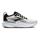 Brooks Adrenaline GTS 25 stability running shoe in White/Black/White, lateral view