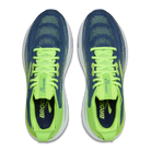 Brooks Adrenaline GTS 25 stability running shoes in Green/Moonlight/Phantom, top view