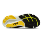 Brooks Glycerin 23 men's running shoe in Black/Cyber Yellow/Nightlife, outsole view