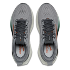 Brooks Glycerin 23 men's running shoes in Weathervane/Bombay Brown/Clear, top view
