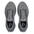 Brooks Glycerin 23 men's running shoes in Grey/Blackened Pearl/Black, top view