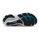 Brooks Glycerin 23 men's running shoe in White/Rain/Baltic Sea, outsole view