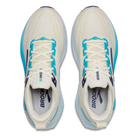 Brooks Glycerin 23 men's running shoe in coconut/Navy/Blue/ top view