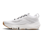 Brooks Glycerin Flex men's running shoe in White/Black/Gum, medial view