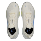 Brooks Glycerin Flex men's running shoes in White/Cyber Yellow/Nightlife, top view