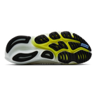 Brooks Glycerin Flex men's running shoe in White/Cyber Yellow/Nightlife, outsole view