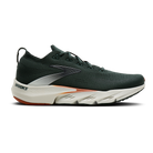 Brooks Glycerin Flex men's running shoe in Green/Grey/Brown, lateral view
